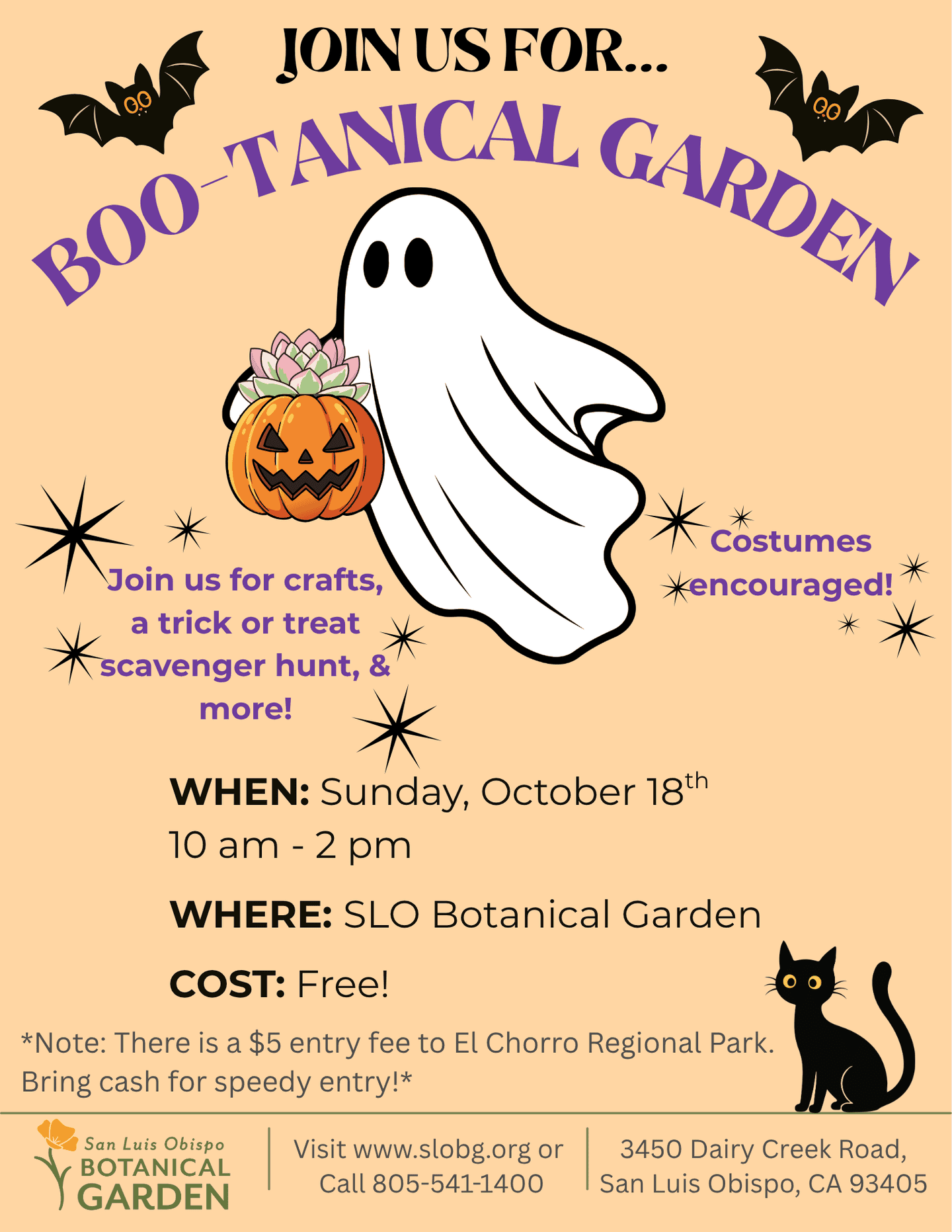 Boo-tanical 2026 Flyer
